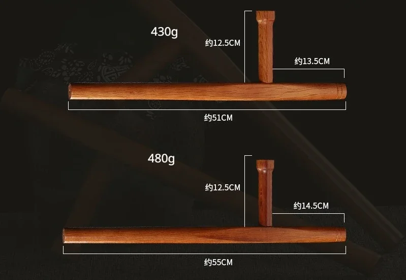 Qinggang Holz EINE Kampfkunst Sowohl Krücken Duckweed Wiederum T Typ Kidnapper T-förmigen Stick Osten Stick Waffe Arme senden Rucksack