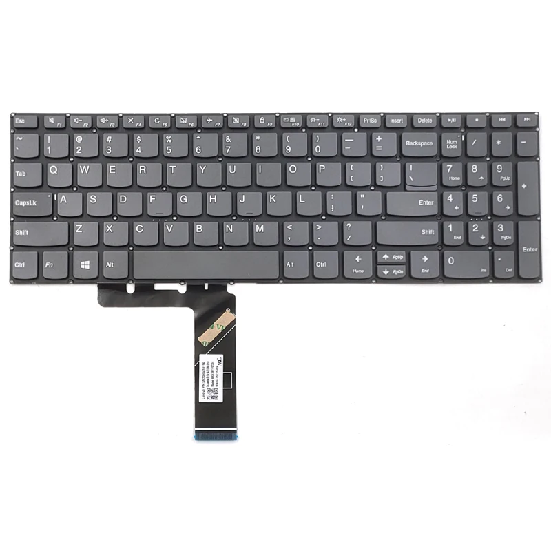 New For Lenovo Ideapad S340-15 S340-15API S340-15IIL S340-15IML S340-15IWL Laptop Keyboard US Non-Backlit