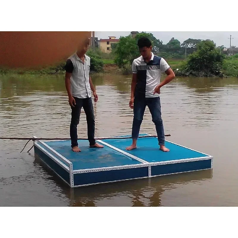 Solid foam boat kayak water entertainment platform fishing feeding fishing folding dock pontoon