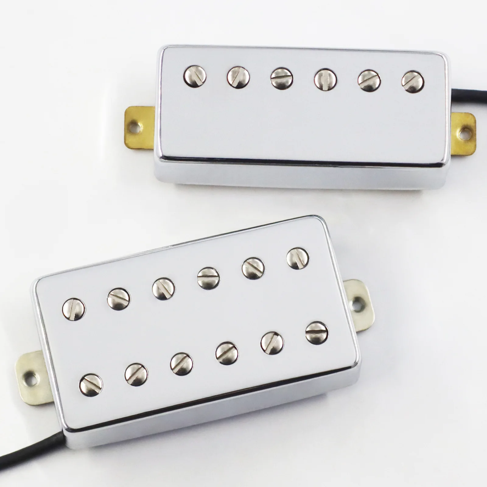 1 Set Humbucker Pickup Set  Alnico 5 Pickups Modern Double Coil Pickup with Coil Split Function For LP-Style Electric Guitar
