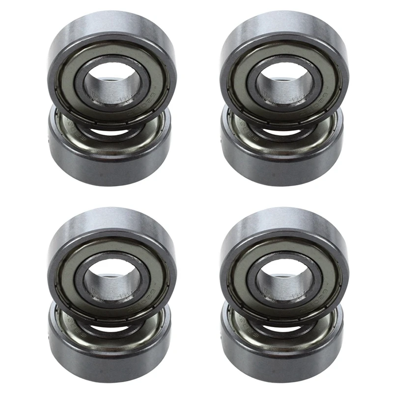 

4X 6202Z Dual Metal Pair Deep Groove Radial Ball Bearing 15 X 35 X 11Mm