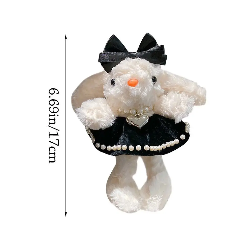 Kreatywny Królik Zawieszka Opadające Uszy Kokardka Kreskówkowa Dekoracja Wisząca Prezent