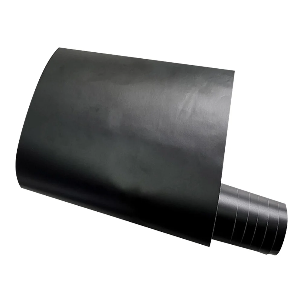 ملصق زجاج السيارة الأمامي كلاسيكي أسود PVC شريط حاجب من الشمس 130x20 سنتيمتر سهل التركيب الزجاج الأمامي ملصق فينيل للسيارة #1