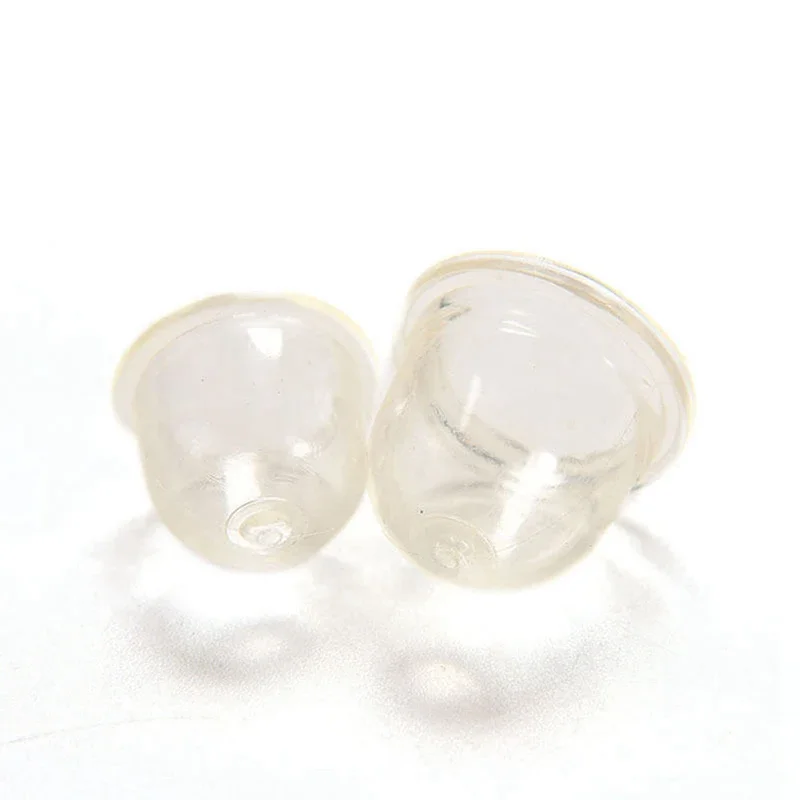 Bomba transparente de combustível, bulbo primer de bolha de óleo do carburador para motosserras, ferramenta pincel, 10 peças 19/22mm