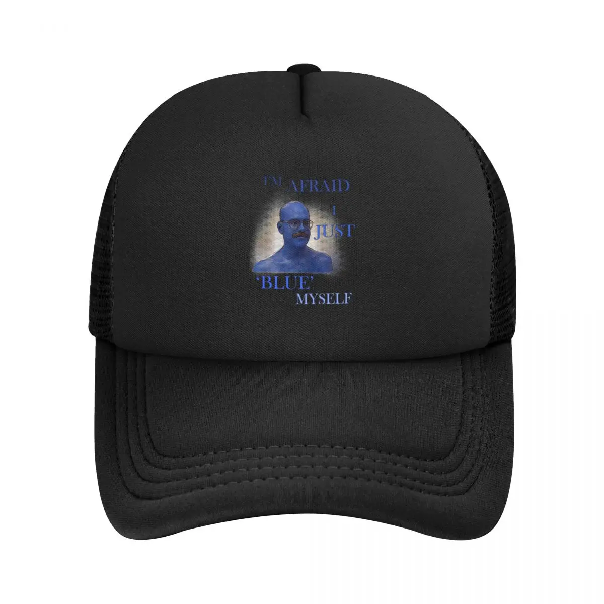 Arrested Development I'm Afraid I Just Blue Myself Baseball Caps Unisex Snapback Hat Breathable Mesh Sun Gorras Bone