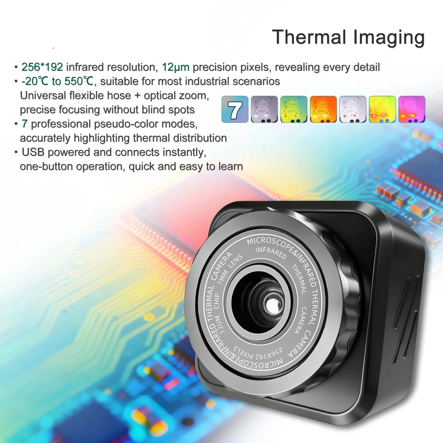 YIZHAN Warmtebeeldcamera 256*1 - Electronics Repair In Usa recensie en prijs