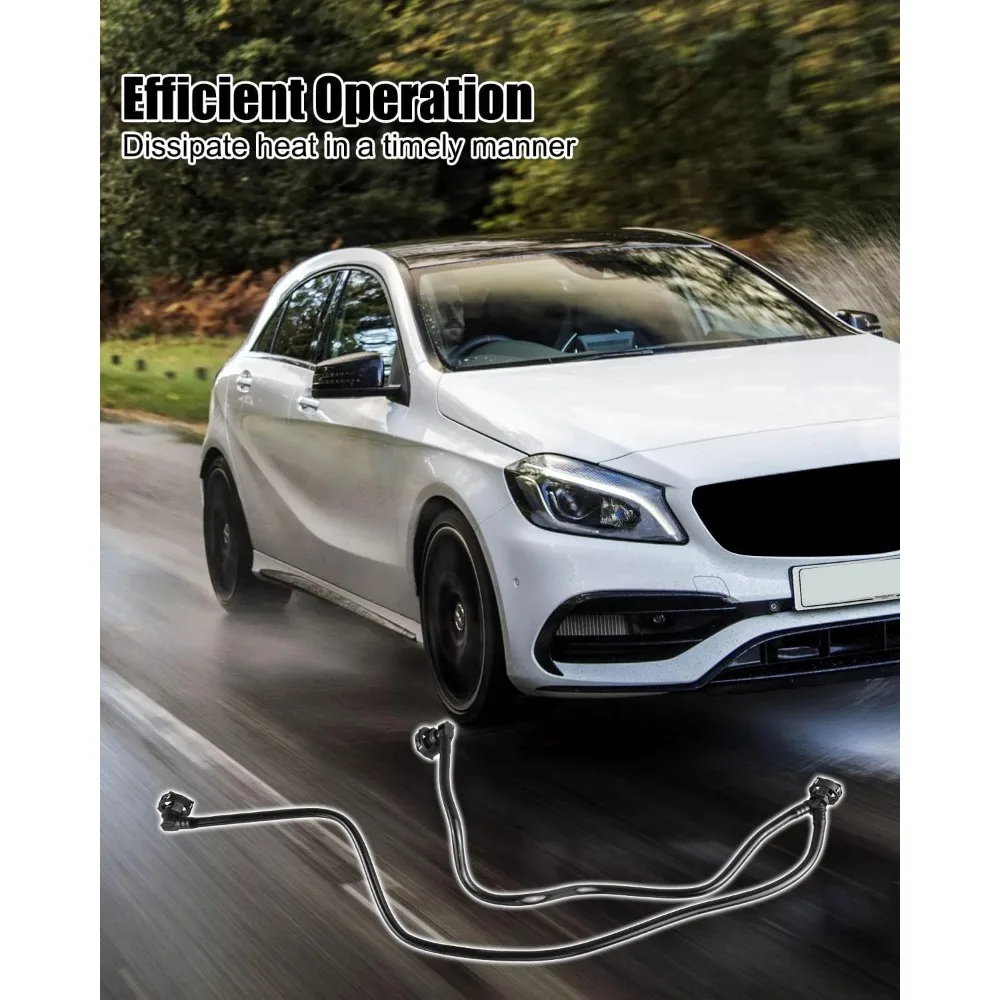Kühlwasserrohr ‎ 2465010325 2702031882 Passend für Mercedes Benz A B CLA GLA Klasse W176 W246 C117 X156 2012 2013 2014-2019 – Detail 1