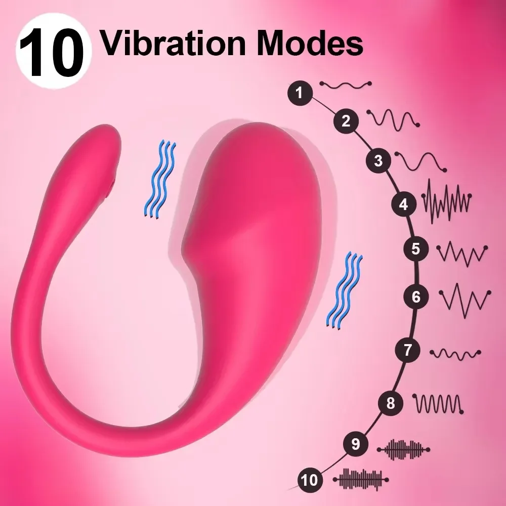 Wireless Bluetooth APP Vibrating Egg Female G Spot Clitoris Stimulator Wear Control Panties Vagin Massager Dildo Adults Sex Toys