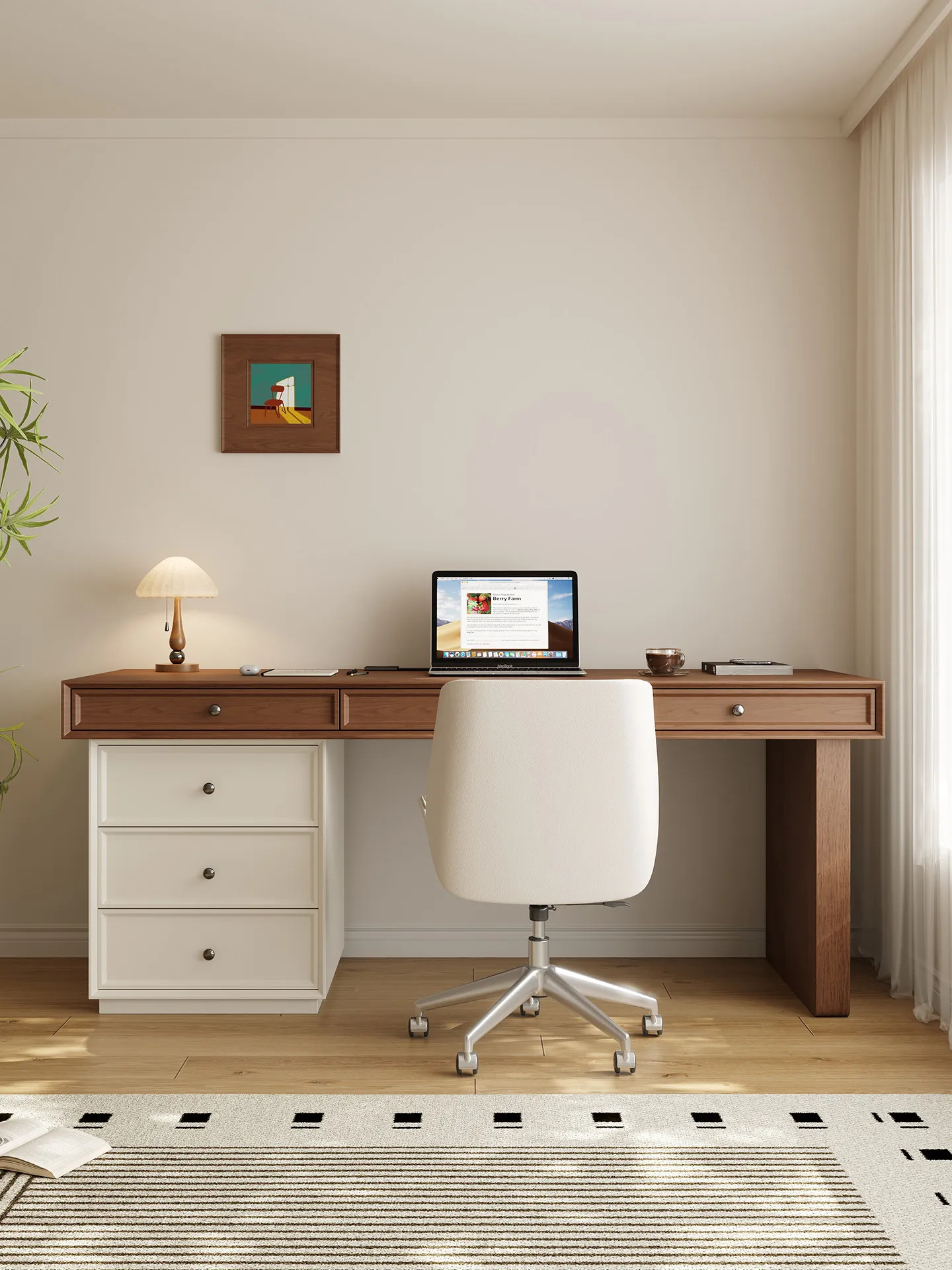 DSA new Chinese solid wood desk home desk drawer writing  computer desk study table with drawers