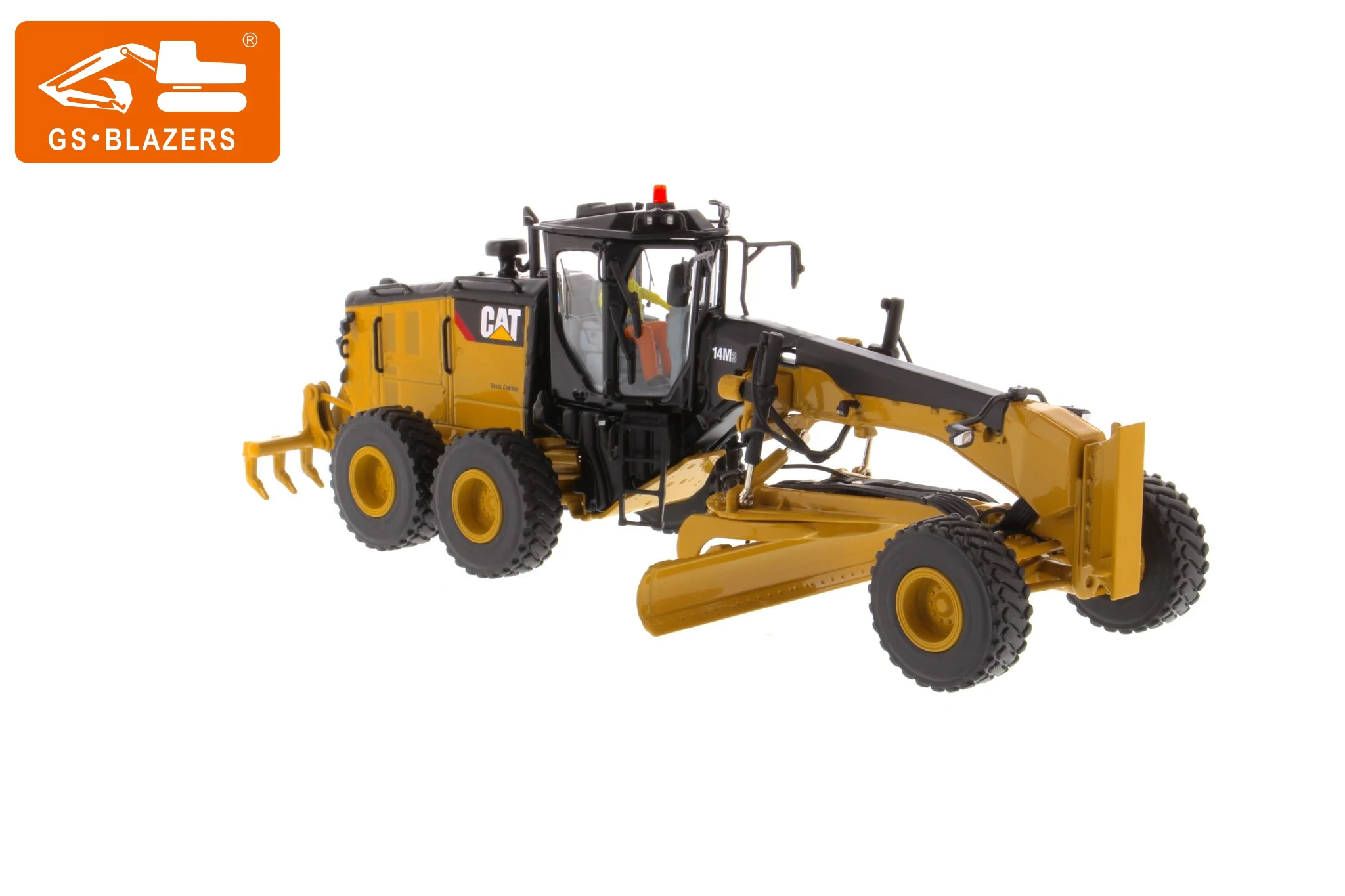 Motor Grader 1:50 Kat 14m3 Motor Grader Metalen Graafmachine Speelgoed Voor Kinderen