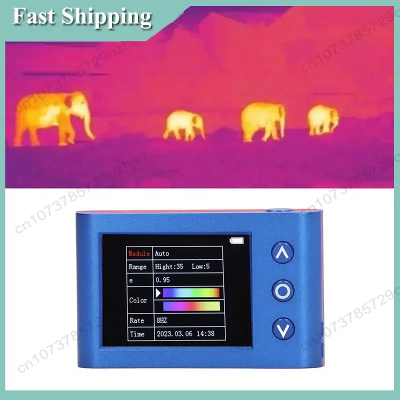 -A01R 2.4In LCD Display 320X240 Thermal Imaging Camera Infrared Handheld Imager 8Hz USB