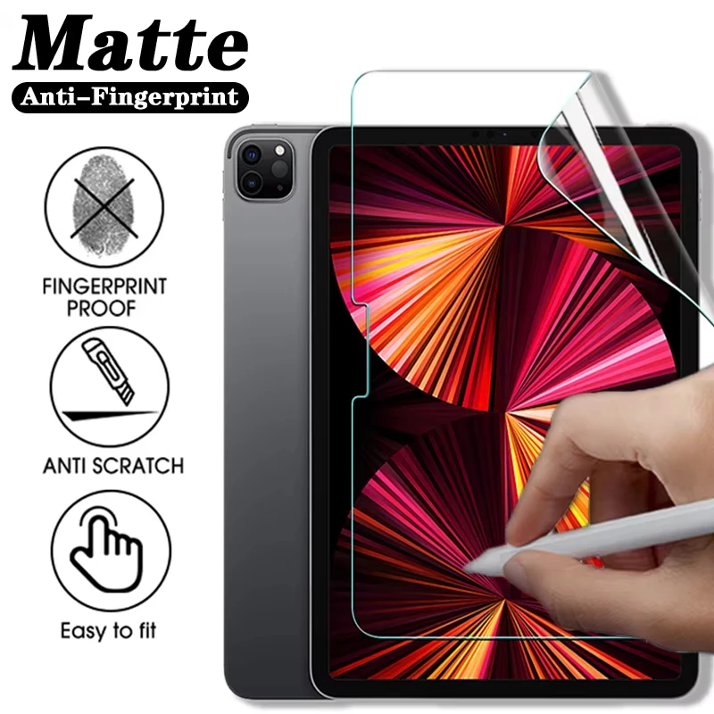 Like Paper Feel Film Screen Protector for iPad Pro 11 13 inch M4 M5 iPad 10 11th 12th Generation 10.9 12.9 Air 11 13 10.9 M2 M3