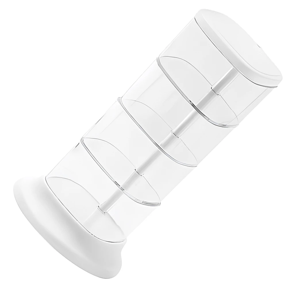 

Rotatable Storage ganizer 3 Layers for Rotatable Jewelry Storage Case Hair Tie Jewelry Earrings Desktop Accessories Holder