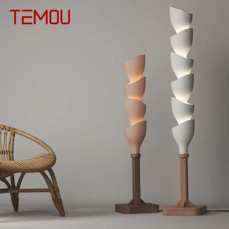 

TEMOU Nordic Floor Lamps Designer Creativity Living Rooms Bedrooms Hotels Villas Minimalist Artistic Lighting Fixtures