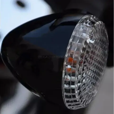 Motorcykel Blinkers Blinkers Linsskydd Fram/Bakr För Kawasaki Vulcan VN1500/1600/900/800/750/500 VN1500 VN800 VN500 12 best sales Kawasaki VN 1500 tillbehör - №7