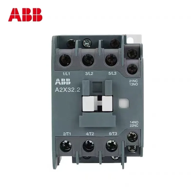

Контактор переменного тока серии ABB A2X.2 A2X06.2-30 A2X09.2-30 A2X12.2-30 A2X18.2-30 A2X25.2-30 A2X32.2-30 A2X38.2-30
