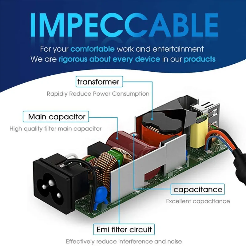 شاحن كمبيوتر محمول التيار المتردد لشركة أيسر أسباير ، توريد محول ، أسباير 5 ، E15 ، E1 ، ES1 ، E5-574 ، E5-575 ، 5750 ، 5250 ، 5349 ، 5552 ، 5733 ، 19 فولت ، 3.42A ، 65 واط