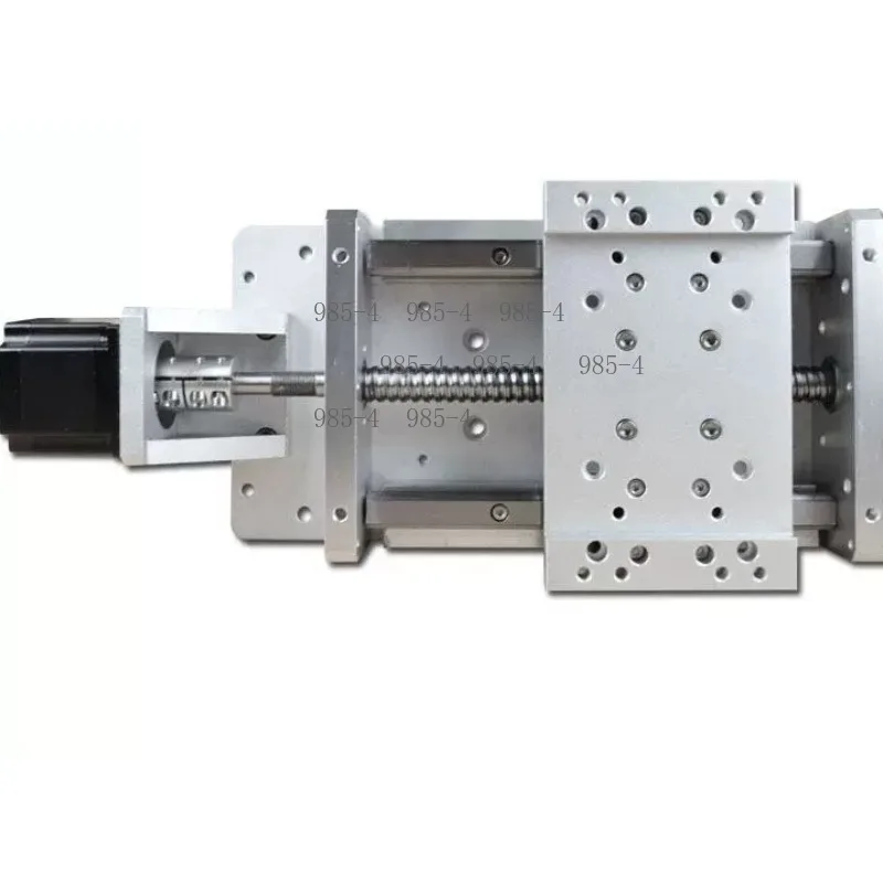 150 Square Linear Slide Module 1000mm Stroke, Single Axis Heavy Duty Linear Guide Motion Stage