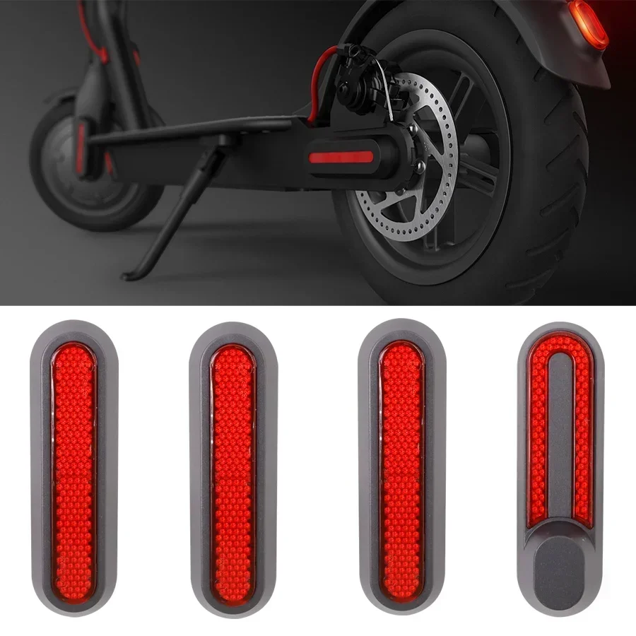 2/4pcs Wheel Hub Cover Cap Protective Shell Reflective Stickers for Xiaomi Mi Electric Scooter M365 Pro 2 E- Scooter Accessories