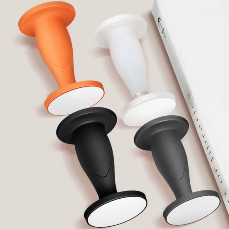 

Новый дверной стопор без перфорации - силиконовый дверной держатель, противоударный дверной стопор для фиксации задней части ванной комнаты/двери