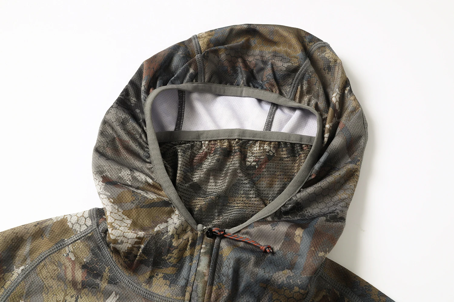 Herren Core Leichtgewicht Camouflage Kapuzenpullover T-Shirt für Jagd und Angeln - Atmungsaktiv Schnelltrocknend Feuchtigkeitsregulierend – Detail 24