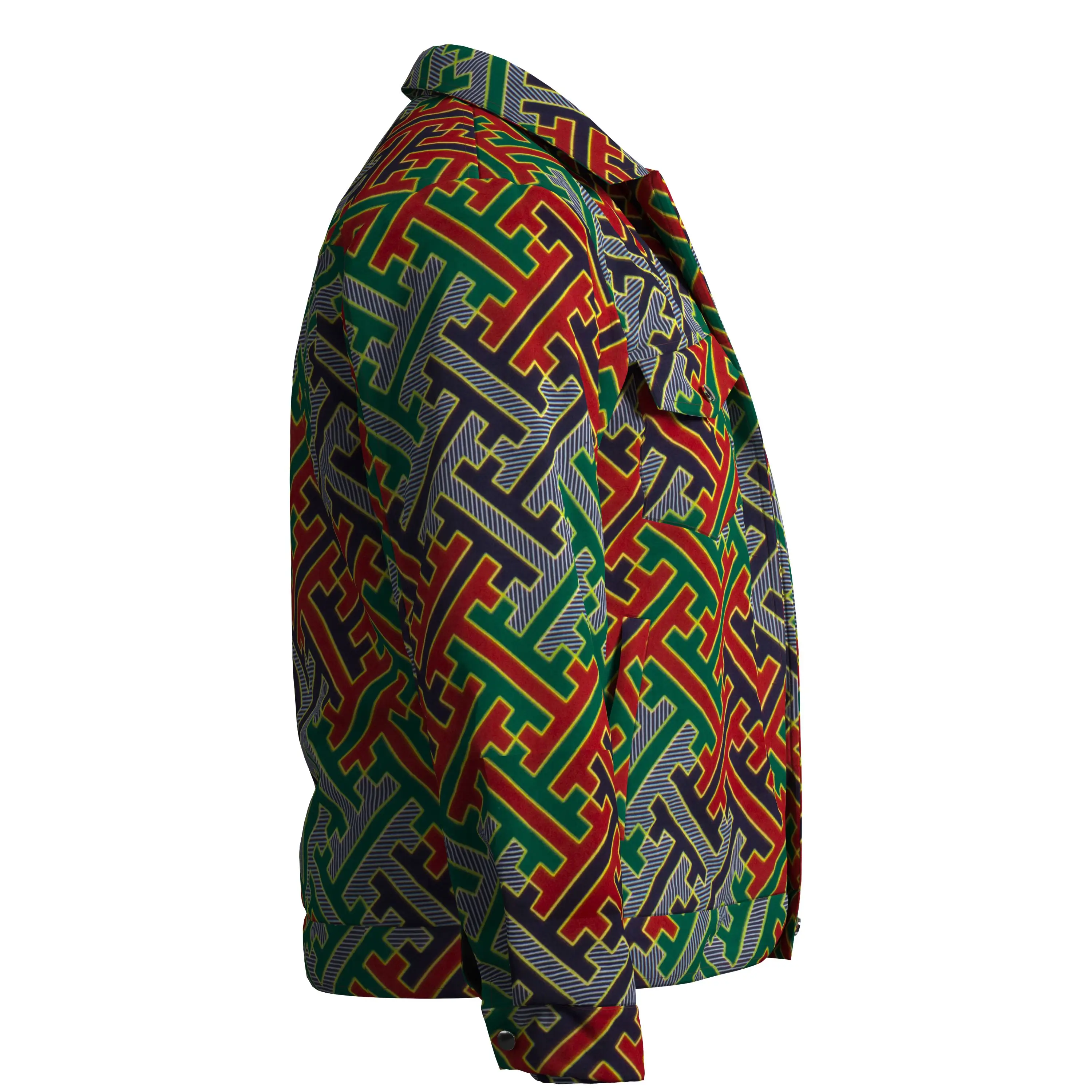 Riche afrykańskie ubrania dla mężczyzn wyściełane bawełniane ubrania z długim rękawem płaszcz Dashiki mężczyźni zagęszczona ciepła odzież WYN2229