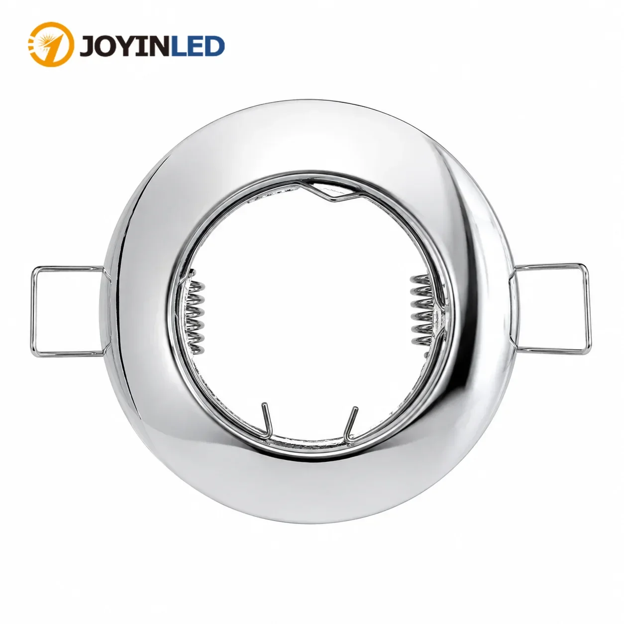 JOYINLED 1/10PCS GU10 MR16 Recessed Spotlight Frame 60mm Cutout Ceiling Downlight Trim for Showroom Artwork Display Staircase