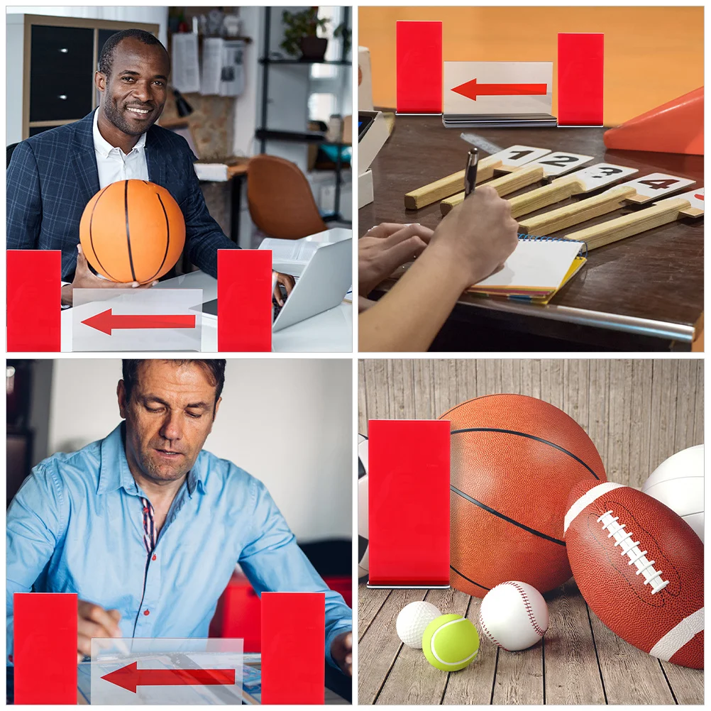 1Set Serve Converter Board Basketball Penalty Mark Signs Portable Referee Cards Accurate Match Control Professional Referee