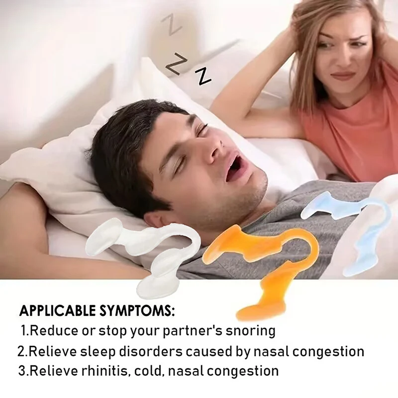 10 قطعة سيليكون مكافحة الشخير موسع الأنف تحسين النوم سيليكون مشبك الأنف النوم المعونة الوقاية أداة مكافحة الشخير الأجهزة #5