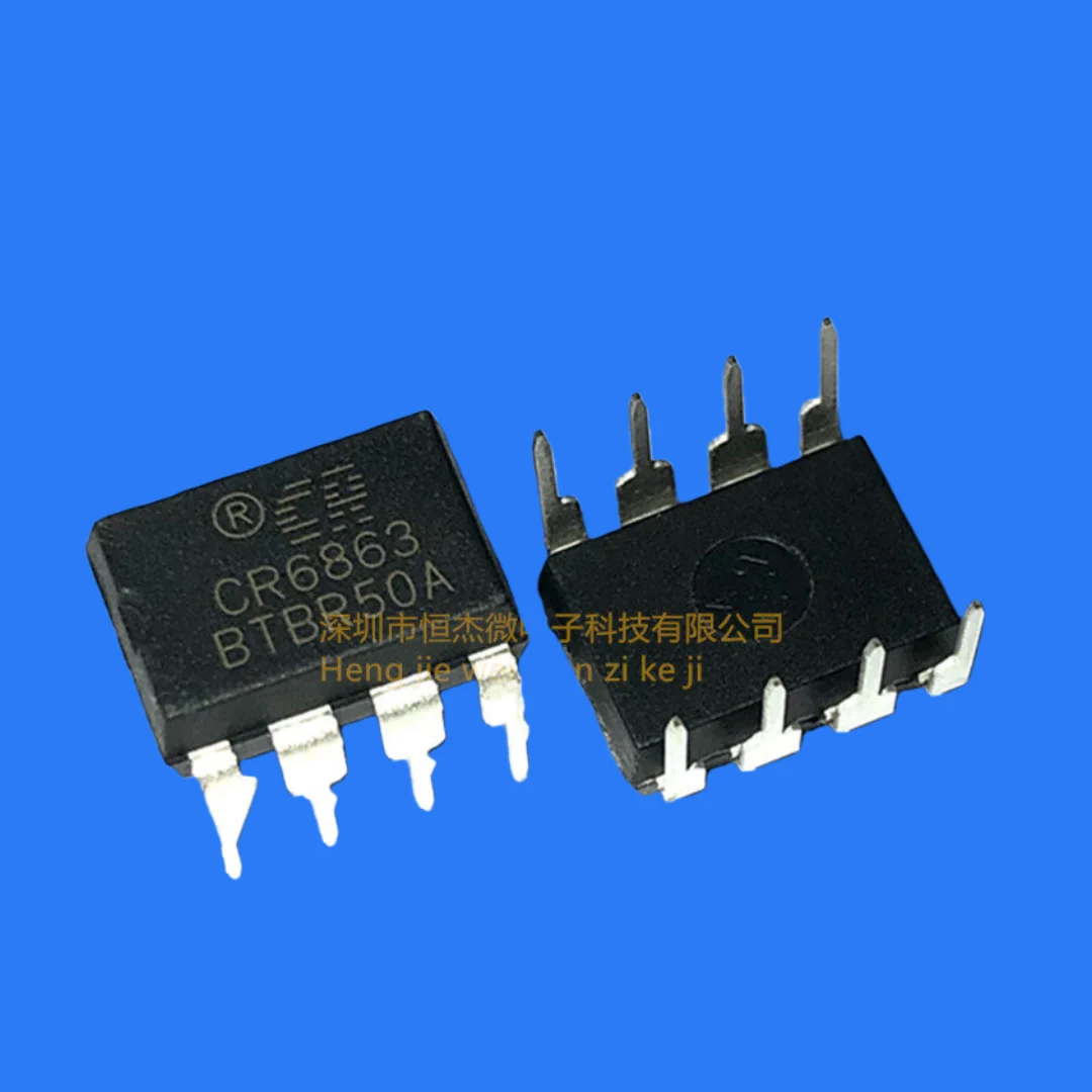 5PCS/CR6863 CR6863BT Package DIP8 Low Power Secondary Side 60W CCM PFM PWM Controller Chip