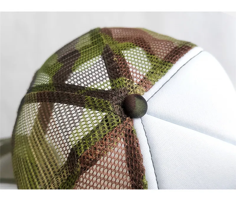 Herren Trucker Caps Schaumstoff Polyester Sport-Baseballmützen Belüftete Hüte für Erwachsene Männer Frauen Gorros – Detail 6