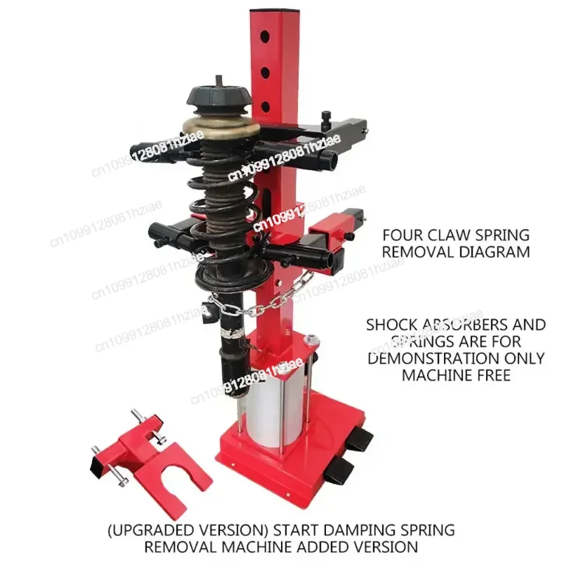 Automobile Shock Absorber Spring Compressor Pneumatic Hydraulic Shock Absorber Spring Disassembly and Assembly Machine