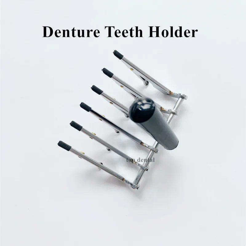 Dental Veneers Glazing Clip PorcelainTools Temporary Crown Clamps Denture Teeth Holder