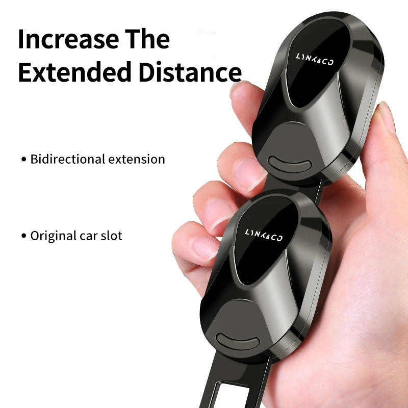 Car Seat Belt Extender Metal Safety Belt Buckle Clip Accessories For LYNK&CO 06 03 05 08 09 01 02 Hatchback BX11 EX11 ZERO LYNK