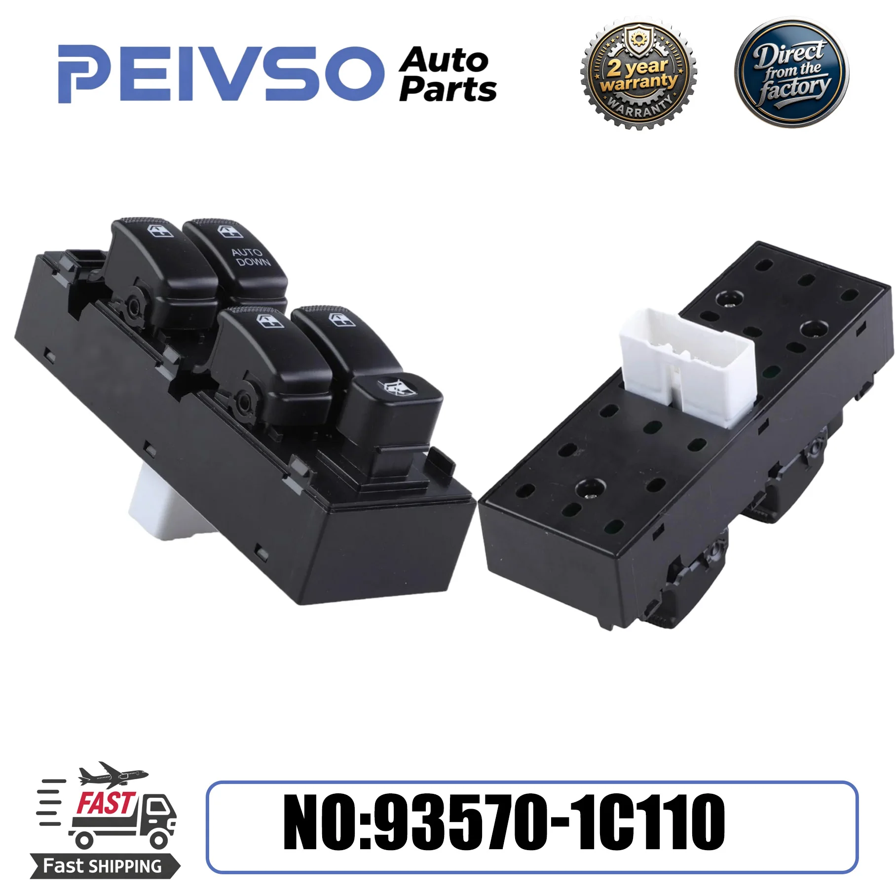 

93570-1C110 Master Power Window Switch 935701C110 Fit For Hyundai Getz 2003-2010 Matrix 2006-2011 KIA CARENS 2002-2005