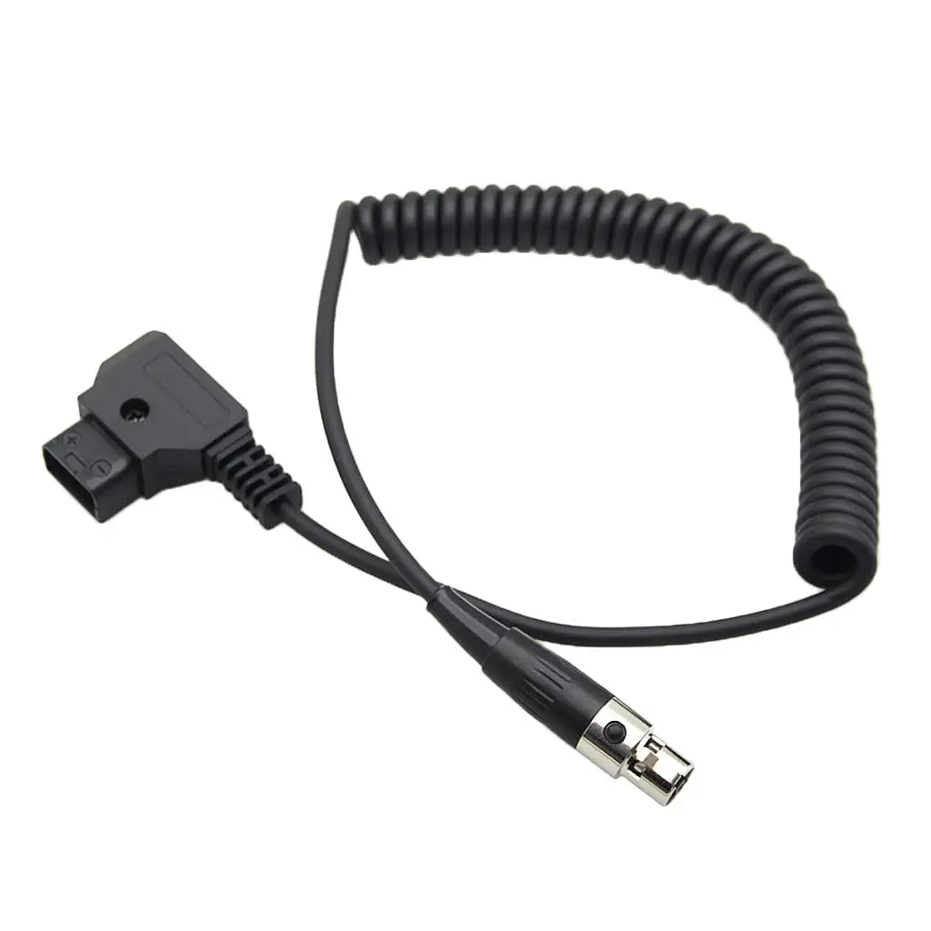 ABS Dtap to 4pin XLR Cord Mini XLR Female Cable for Camera Monitor TV Logic VFM 5.6
