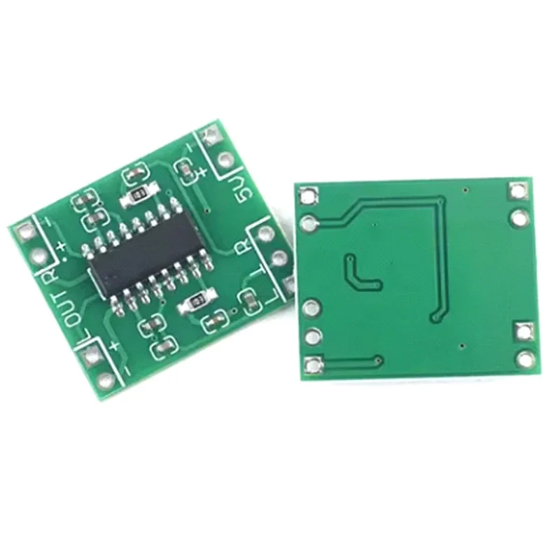 5PCS PAM8403 High Efficiency 2.5-5V Ultra-Micro Digital Power Amplifier Board 2*3W Class D PAM8403 Module USB Power Supply DIY
