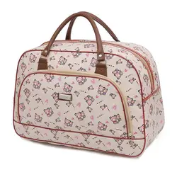 Ladies Large Capacity Fashion Handheld Travel Bag Waterproof Foldable Lightweight Women's Hand Carry Boarding Duffle