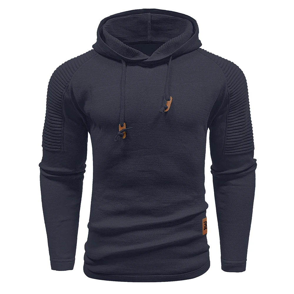 

Men's Sweatshirt Spring Casual Knit Pullover Sweater Hoodies Drawstring Hooded Pullover Comfortable Clothing Us Size