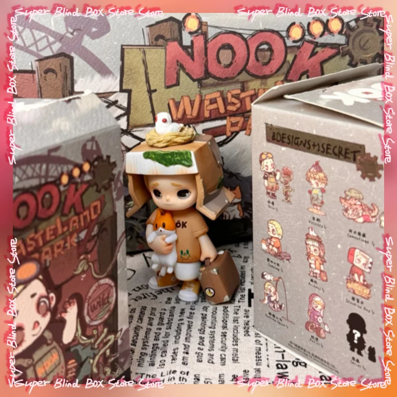 

Original 52toys Nook Wasteland Paradise Series Blind Box Handcrafted Figurines Collectible Toys Doll Accessories Gift