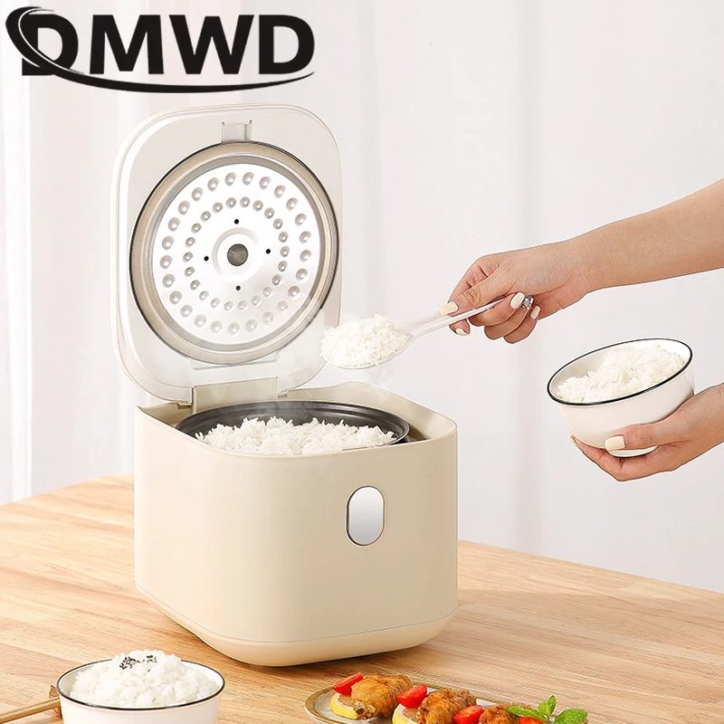 Low Sugar Electric Rice Cooker Stainless Steel Food Steamer Meal Warmer Soup Porridge Stew Cooking Hot Pot Stir-Fry Pan Roaster