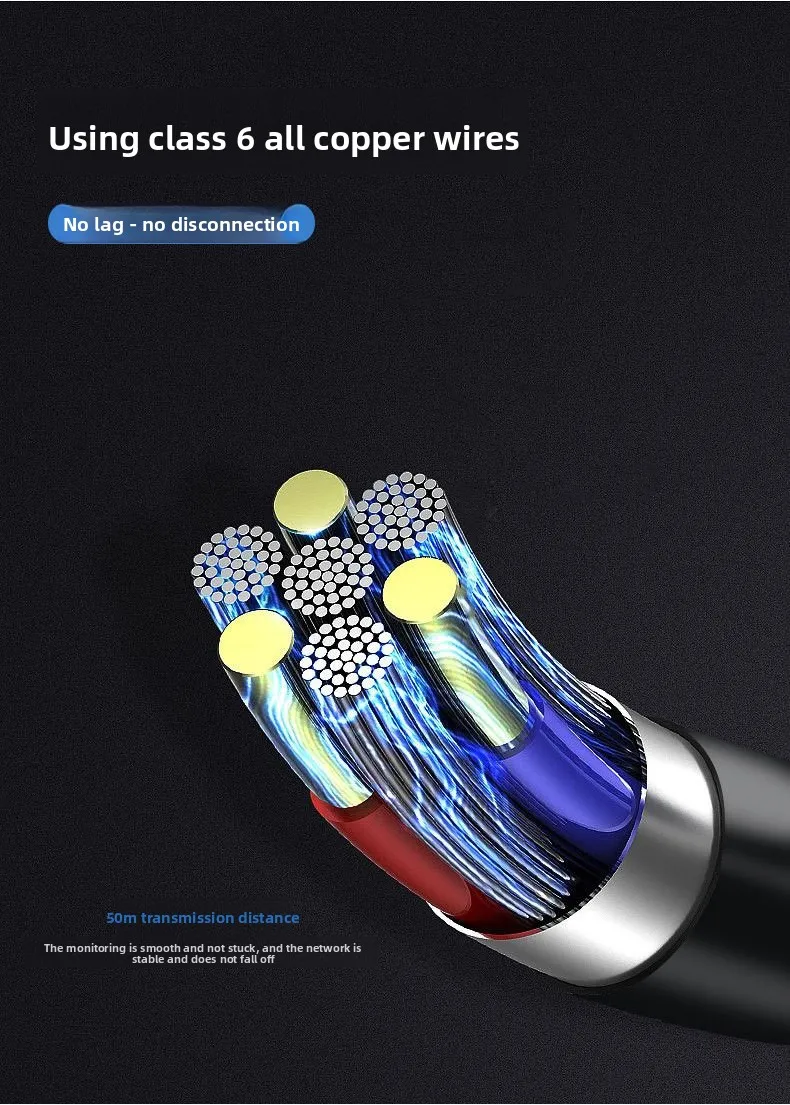 POE Cable Passive Power Over Ethernet Adapter Cable POE Splitter Injector Power Supply Module 12V for IP Camea