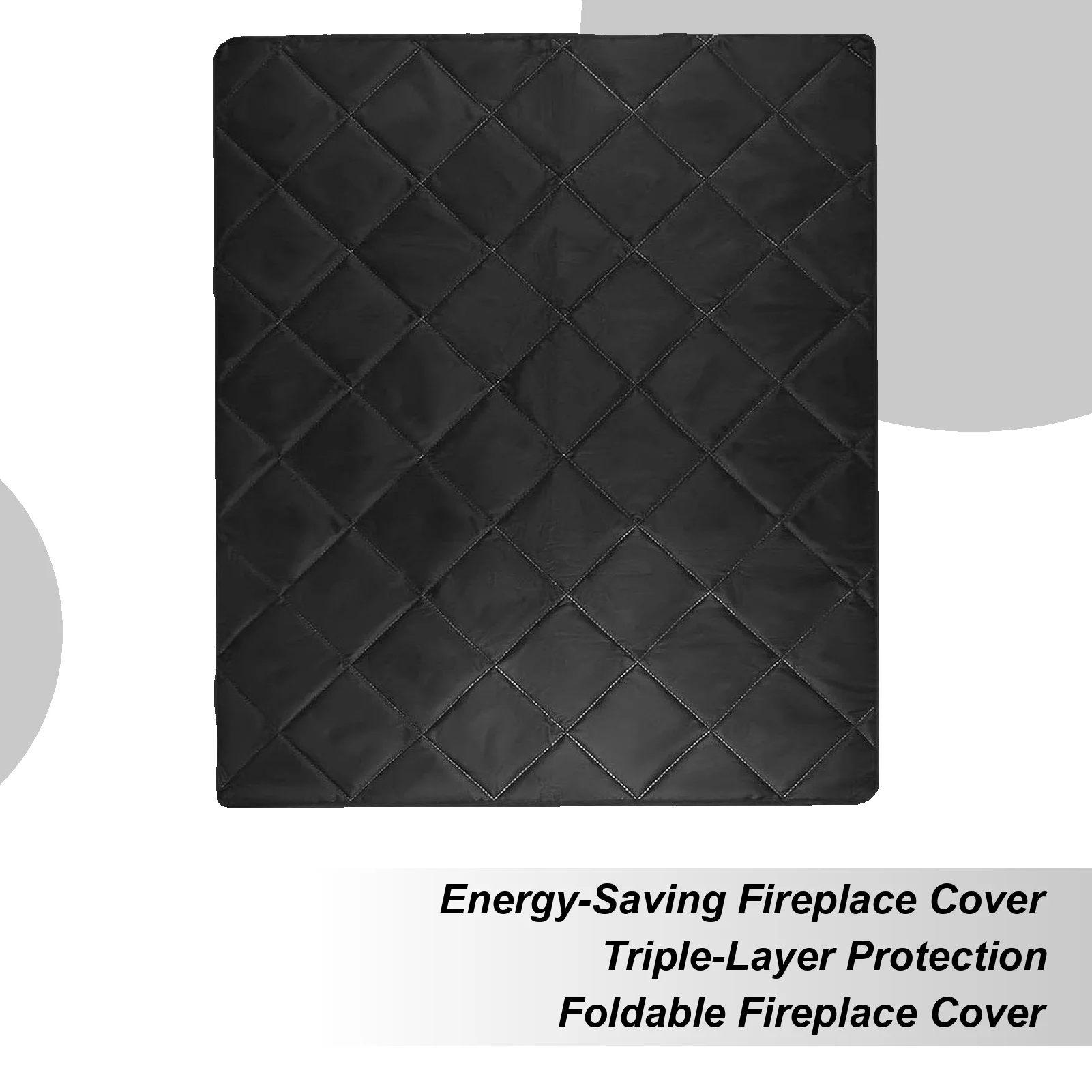 

Чехол для камина, защита от детей, чехол для дымохода, магнитный термостойкий изоляционный щиток с защитой от детей, защита для гостиной, лето