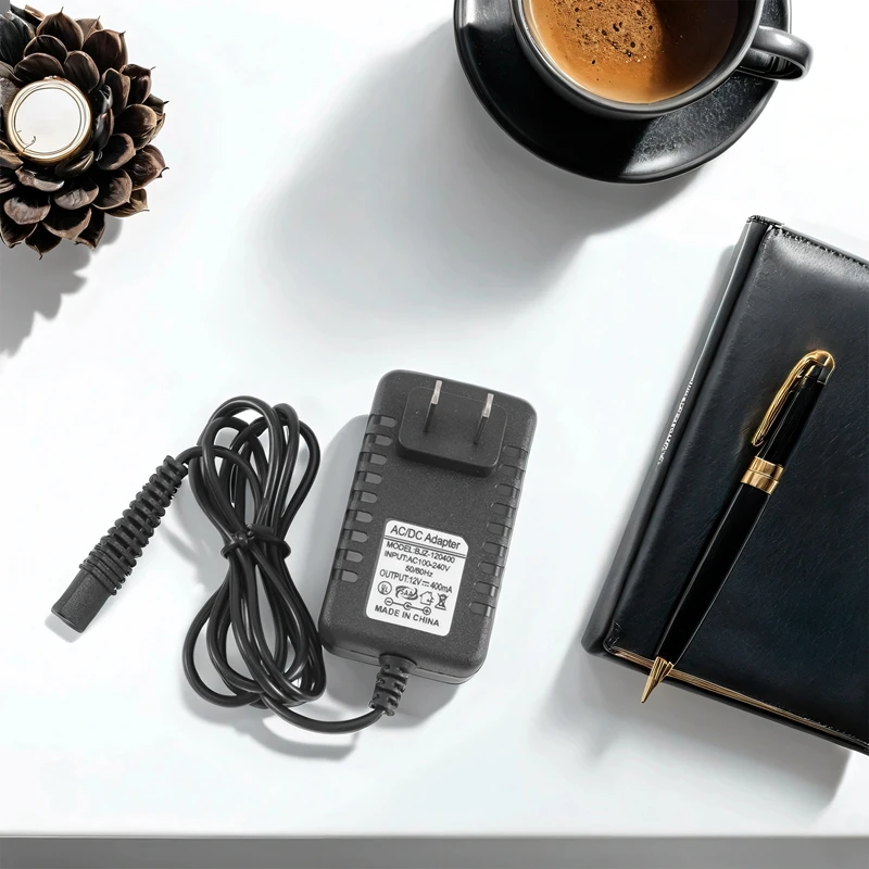 A01V-12V Power Supply Charging Cord Replacement Electric Shaver Razor Charger For Braun Beard Trimmer Series Z20 Z30 Z4 For Mode