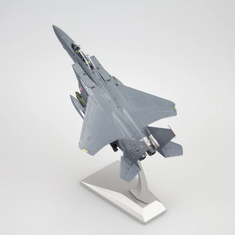 Simulation F15-E Air Force Strike Eagle Fighter 1:100 Alloy Aircraft Model Toy Aircraft Model Finished Ornament