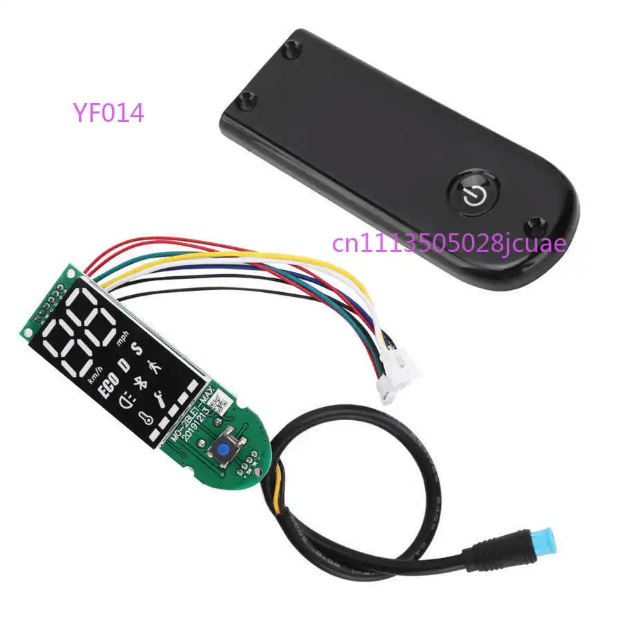 Electric Scooter Digital Display Bluetooth Start Board With Instrument Cover Universal Replacement Parts