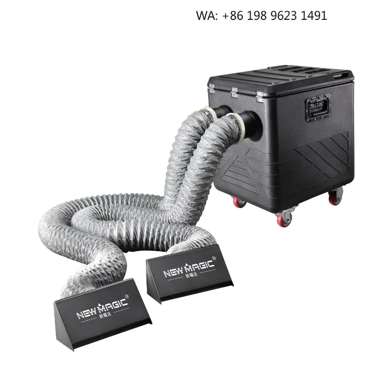2900W Dual Head Automatic Water Mist Fog  DMX512 Control Intelligent Smoke Equipment for Wedding Large Stage Celebration Events