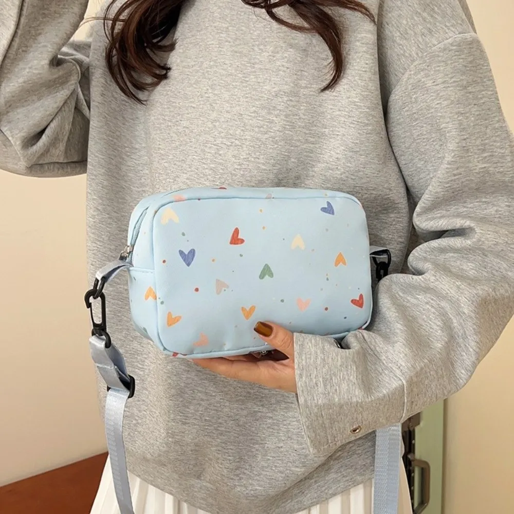 

Повседневные нейлоновые женские сумки через плечо с вышивкой, легкая сумка через плечо с регулируемым ремешком, маленькая сумка-мессенджер