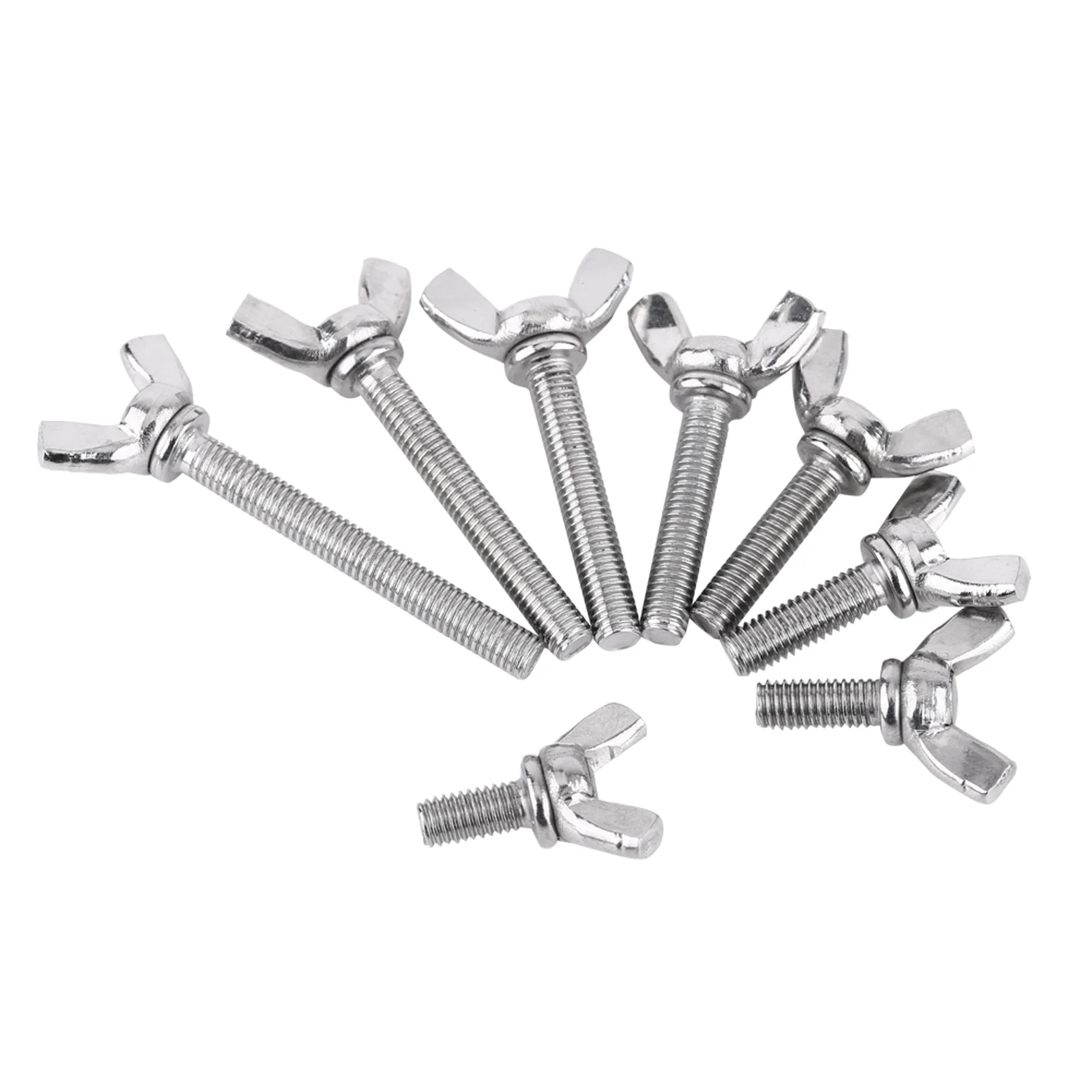 Butterfly Bolt Screw Bolt Steel Wing Bolt M6 DIN316 304 Stainless Steel Thumb Butterfly Wing Hand Bolts Screws Wing Bolt