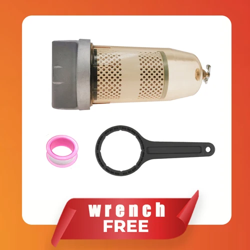 Imagen 2 del producto B10-AL 496 Conjunto de filtro de tanque de combustible para separador de agua diésel 30 micrones máx. 25 gpm 150 psi con filtro PF10
